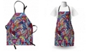 Ambesonne Psychedelic Apron